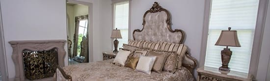 bedroom fireplace