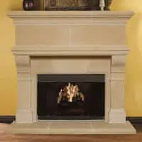 Mandalay | Cast Stone Fireplace