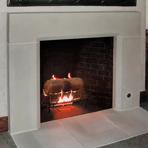 Uptown | Cast Stone Fireplace